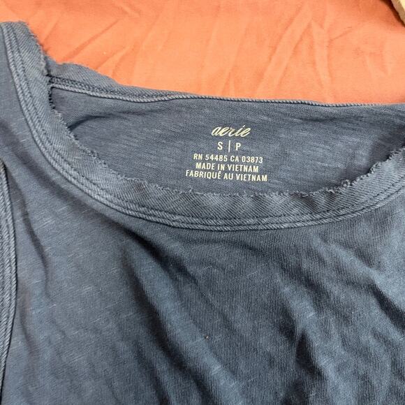 Aerie Blue Maxi Dress Size Small - Picture 2 of 6